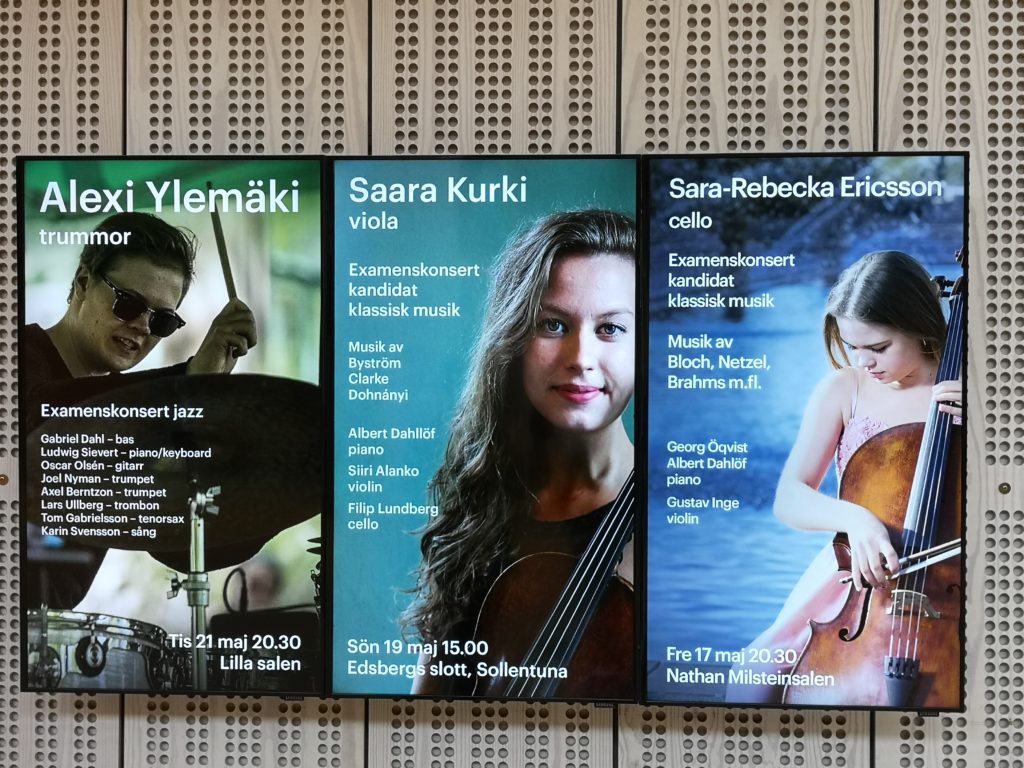 Kungliga Musik Högskolan - Examenskonsert med Rebecka